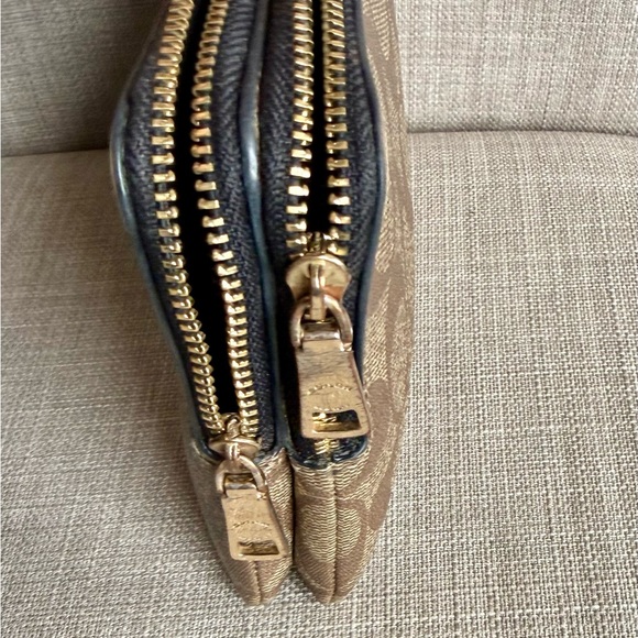 Coach Tan Signature Pouch - Picture 6 of 8